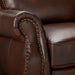 Home Neville PU Push Back Recliner - Relaxing Recliners