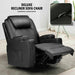 Swivel Massage Recliner With Heat - Relaxing Recliners