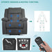 Medical Electric Lift Recliner With Massage and Heat - Relaxing Recliners