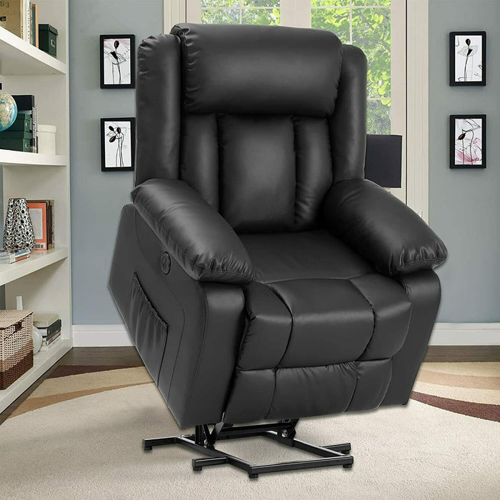 Electric Powered 8 Point Massage Lift Recliner - Relaxing Recliners