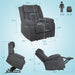 Medical Electric Lift Recliner With Massage and Heat - Relaxing Recliners