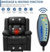 Electric Powered 8 Point Massage Lift Recliner - Relaxing Recliners