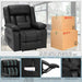 Electric Powered 8 Point Massage Lift Recliner - Relaxing Recliners