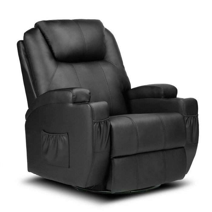 Swivel Massage Recliner With Heat - Relaxing Recliners