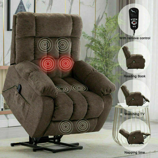 Fabric Power Lift Recliner for Elderly - Relaxing Recliners